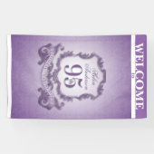 Vintager Rahmen 95. Geburtstagsfest Banner (Horizontal)