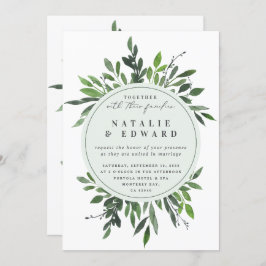 Vintager Rahmen Foto Hochzeitseinladung. Einladung