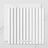 Vintager Rahmen Osterwoche Party Einladung - Schwa (Rückseite)