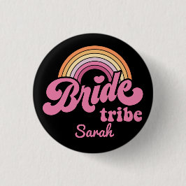 Vintager Rainbow Birde Tribe Abzeichen Button