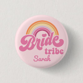Vintager Rainbow Birde Tribe Abzeichen Button