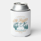 Vintager Rainier Nationalpark Bären Wandern Dosenkühler (Kanne Rückseite)