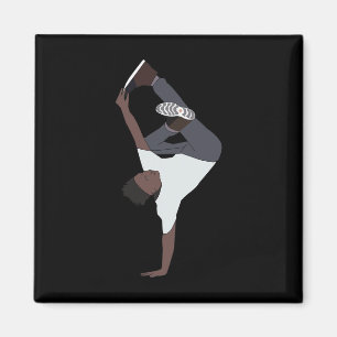Vintager Rap 80er 90s Hip Hop Lover Urban Dance Da Magnet