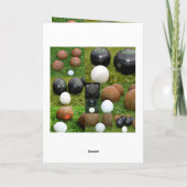 Vintager Rasen rollt Foto-Collage, Geburtstag Karte (Rückseite)