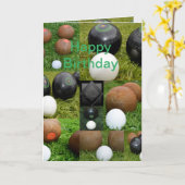 Vintager Rasen rollt Foto-Collage, Geburtstag Karte (Gelbe Blume)