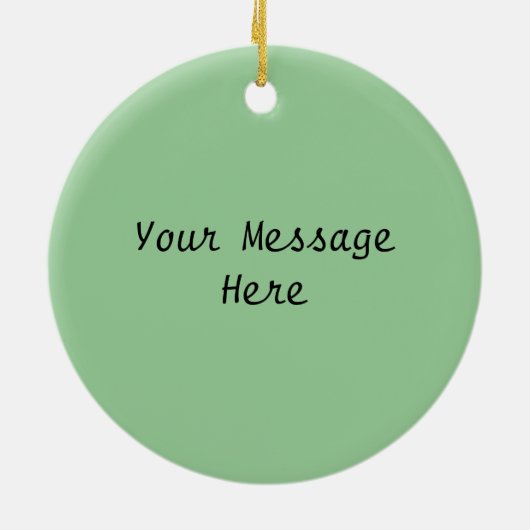 Vintager Ratten-Körbchen Keramikornament (Hinten)