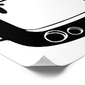 Vintager Raum Poster (Ecke)