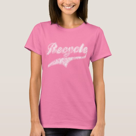 Vintager Recycle T-Shirt (Vorderseite)