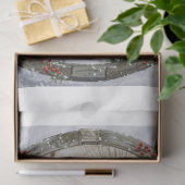 Vintager Red Christmas Truck Seidenpapier (Geschenk)