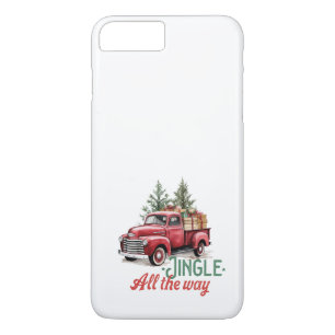 Vintager Red Lieferwagen Truck Jingle Case-Mate iPhone Hülle