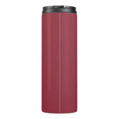 Vintager Red Mountain Lake Sunset Thermosbecher (Rückseite)