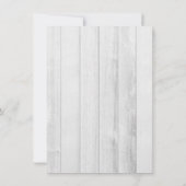 Vintager Red Pick Up LKW Valentinstag Einladung (Rückseite)