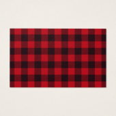 Vintager Red Truck Buffalo Karierter Windelwickler (Rückseite)