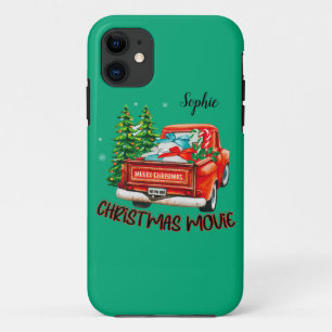 Vintager Red Truck Weihnachtsfilm Case-Mate iPhone Hülle
