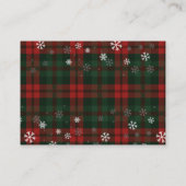 Vintager Red Truck Weihnachtskarte Party Einladung (Rückseite)