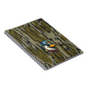 Vintager Redneck Ente Bottomland Camouflage Jagd Notizblock (Rechte Seite)