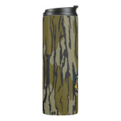 Vintager Redneck Ente Bottomland Camouflage Jagd Thermosbecher (Nach links gedreht)