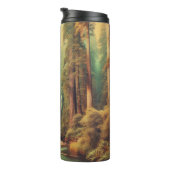 Vintager Redwood-Nationalpark California Thermosbecher (Nach rechts gedreht)
