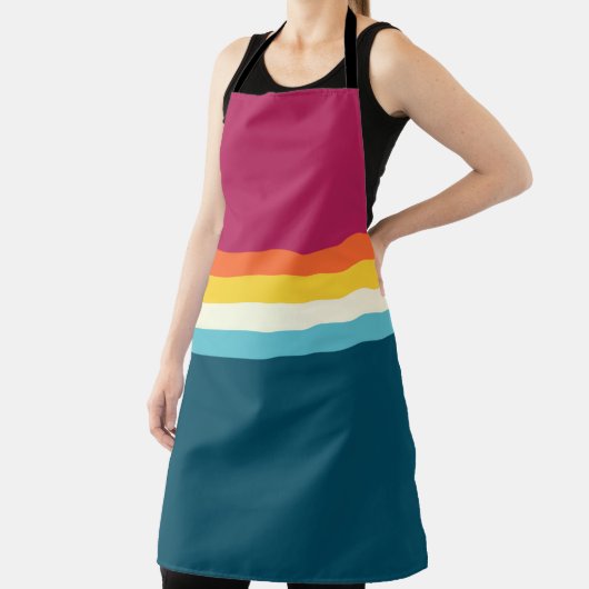 Vintager Regenbogen Schürze (InSitu)