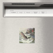 Vintager Regenbogenforellenfisch, Fischfang Magnet (In Situ (Geschirrspüler))
