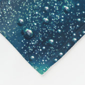 Vintager Regenfalleffekt Fleecedecke (Ecke)