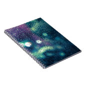 Vintager Regenfalleffekt Notizblock (Rechte Seite)