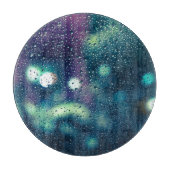 Vintager Regenfalleffekt Schneidebrett (Vorderseite)