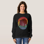 Vintager Regenfrosch Sweatshirt (Vorne ganz)