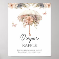 Vintager Regenschirm mit rosa Blütenblättern