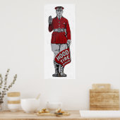 Vintager Reifenhändler Poster (Küche)