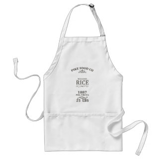 Vintager Reis-Sack Schürze