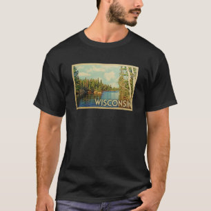 Vintager Reise-T - Shirt Wisconsins