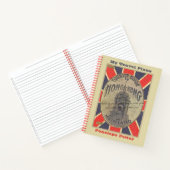 Vintager Reiseführer für Hong Kong Reiseplaner Notizblock (Innenseite)
