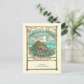 Vintager Reiseführer für Penzance Postkarte (Stehend Vorderseite)