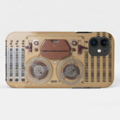 Vintager Rekorder Case-Mate iPhone Hülle (Rückseite (Horizontal))