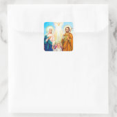 Vintager religiöser Aufkleber (Tasche)