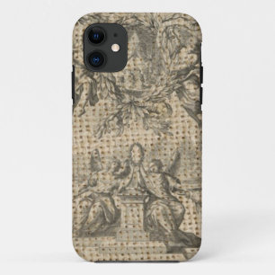 Vintager, religiöser Himmel, viktorianischer Engel iPhone 11 Hülle
