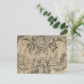 Vintager, religiöser Himmel, viktorianischer Engel Postkarte (Stehend Vorderseite)