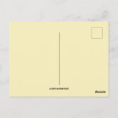 Vintager religiöser Osterdamm Postkarte (Rückseite)