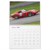 Vintager Rennkalender Kalender (Jan 2026)