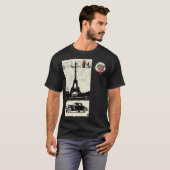 Vintager Rennwagen Europa Klassiker T-Shirt (Vorne ganz)