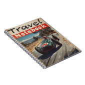 Vintager Rennwagen in Australien Notizblock (Rechte Seite)