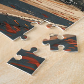 Vintager Rennwagen in Berlin Puzzle (Seite)