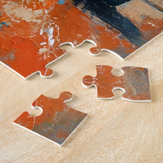 Vintager Rennwagen in Havanna Puzzle (Seite)