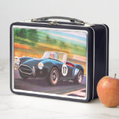 Vintager Rennwagen  Metall Brotdose (Beispiel)