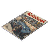 Vintager Rennwagen Notizblock (Linke Seite)