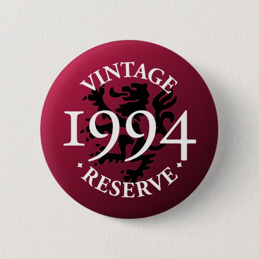 Vintager Reserve Pinback Knopf 1994 Button (Vorderseite)