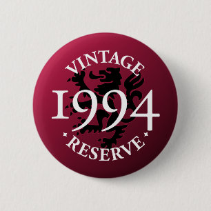 Vintager Reserve Pinback Knopf 1994 Button