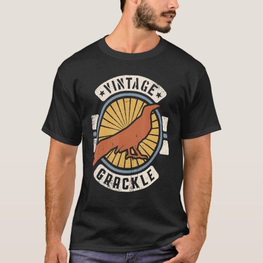Vintager Retro-60er-70er T-Shirt (Vorderseite)