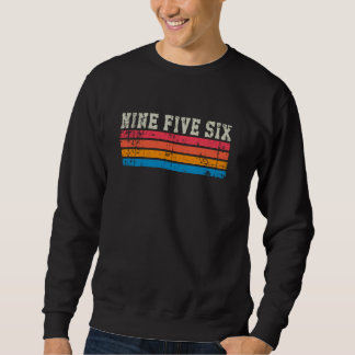 Vintager Retro-Area-Code der Mission Texas Sweatshirt